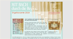 Desktop Screenshot of mit-bach-durch-die-regio.de